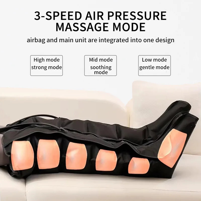 Jinkairui Electric Air Pressure Leg Massager with Remote Control