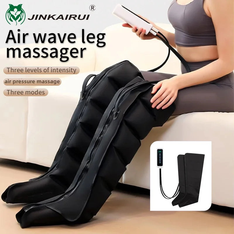 Jinkairui Electric Air Pressure Leg Massager with Remote Control