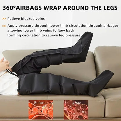 Jinkairui Electric Air Pressure Leg Massager with Remote Control