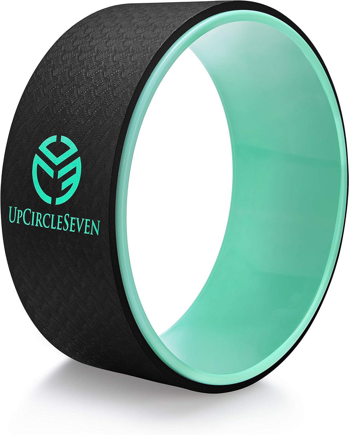 Back Roller & Yoga Wheel - Relieve Lower & Upper Back Pain & Stiffness - Therapeutically Stretch, Mobilize & Decompress Your Spine - Increase Mobility, Flexibility & Alignment